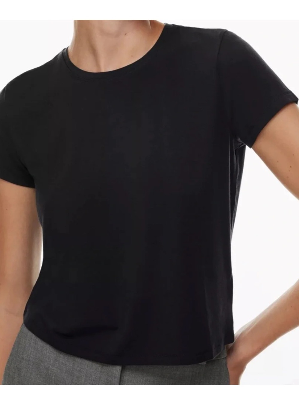 NWT Aritiza Babaton Everyday T-Shirt cropped - Picture 2 of 8